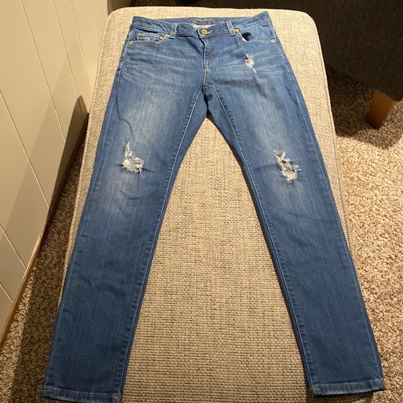 5.Michael Kors Dillon‎ Relaxed Distressed Jeans sz4 - Picture 1 of 7